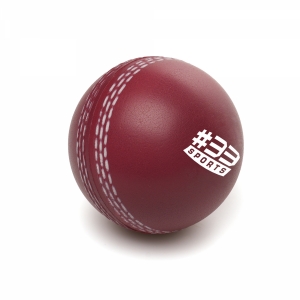 An image of Advertising Stress Cricket Ball - Sample