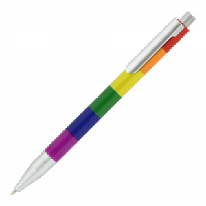 An image of Marketing Cayman Rainbow Ball Pen