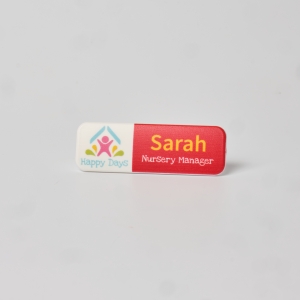 An image of Always Recycled Essential Name Badge - Slim Rectangle