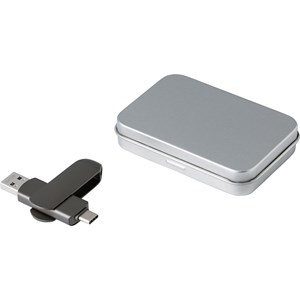 An image of Promotional USB stick with metal case 64Gb - Sample