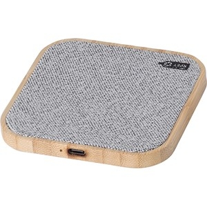 An image of Promotional Eco Bamboo / RPET Wireless Charger - Sample