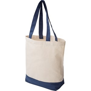 An image of Cotton Shopping Bag Coloured Handles / Base 280g/9.8oz - Sample