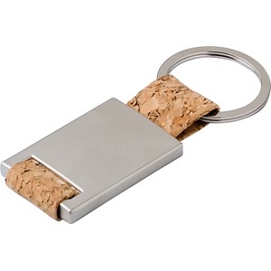 An image of Marketing Cork / Zinc Keyring