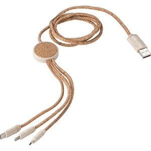 An image of Marketing Stainless steel charging cable - Sample