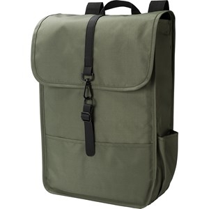 An image of Logo RPET backpack with bottle pockets - Sample