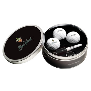 An image of Advertising Titleist Pro V1 Tin - Sample