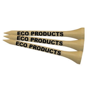 An image of Logo 70mm ECO Friendy Bamboo Tees - Sample