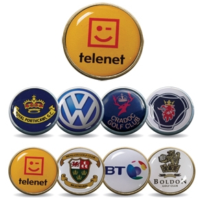 An image of Logo Elite Domed Flat Marker - Sample