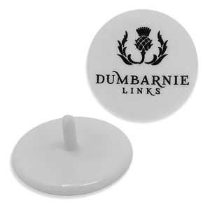An image of Branded White Plastic Marker - Sample