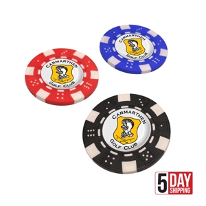 An image of Advertising Monaco Poker Chip Marker - Sample