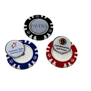 An image of Advertising Crown Poker Chip - Sample