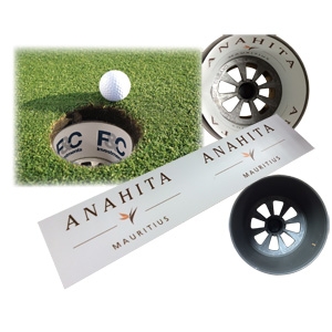 An image of Branded Hole Cup Collar - Sample