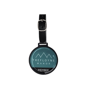 An image of Corporate Spirit Round Bag Tag - Sample