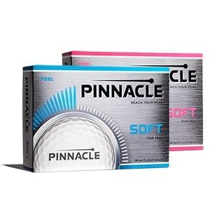 An image of Printed Pinnacle Soft Golf Balls 22 - Sample