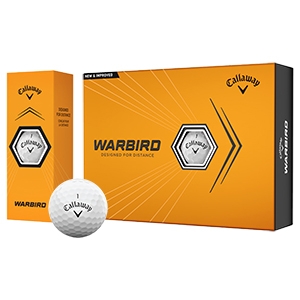 An image of Branded Callaway Warbird 2023 Original Golf Balls (Yellow Box) - Sample