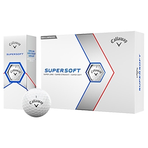 An image of Marketing Callaway New Supersoft 2023 Golf Balls - Sample