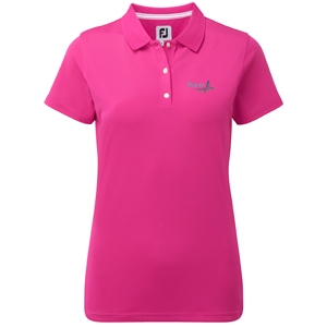 An image of Corporate FootJoy Womens Short Sleeved Pique Shirt - Sample