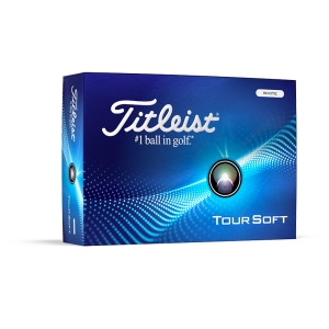 An image of Corporate Titleist Tour Soft Printed Golf Balls - Sample