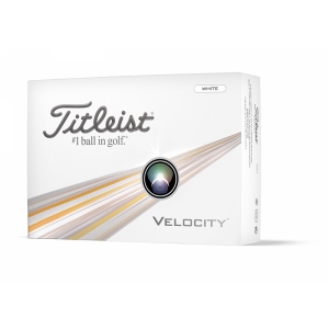 An image of Logo Titleist Velocity Printed Golf Balls - Sample
