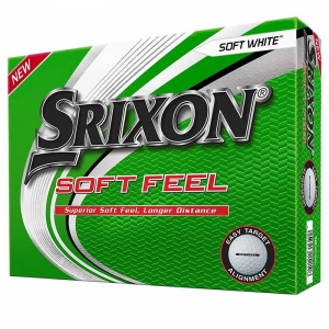 An image of Logo Srixon Soft Feel Printed Golf Balls - Sample