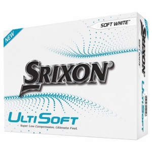 An image of Logo Srixon Ultisoft Printed Golf Balls 12-47 Dozen - Sample