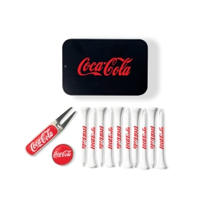 An image of Corporate Essential Tees Golf Set Tin - Sample