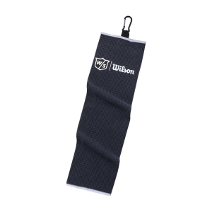 An image of Corporate Wilson Staff Microfibre Tri-fold Golf Towel Embroidered  - Sample