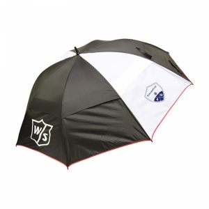 An image of Wilson Staff Double Canopy 62" Golf Printed Umbrella 