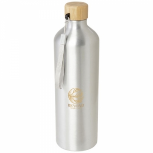 An image of Malpeza Recycled Aluminium Water Bottle 1L