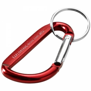 An image of Timor RCS Recycled Aluminium Carabiner Keychain