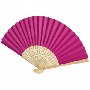 An image of Carmen Bamboo Paper Hand Fan