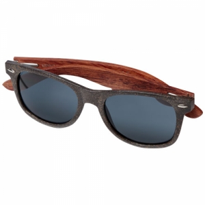 An image of Kafo Coffee Fibre Retro Sunglasses UV400