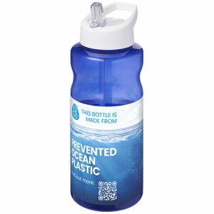 An image of Advertising H2O Active Eco Big Base 1 Litre Spout Lid Sport Bottle