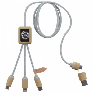 An image of Promotional SCX.design C49 5-in-1 Charging Cable - Sample