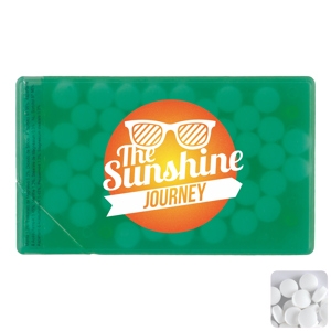 An image of Promotional Mint card with sugar free mints - Sample