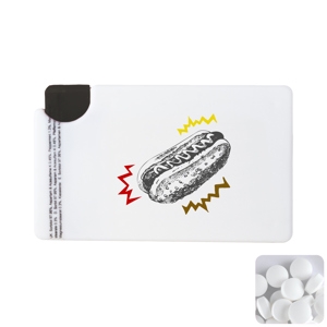 An image of Mint card de luxe with sugar free mints