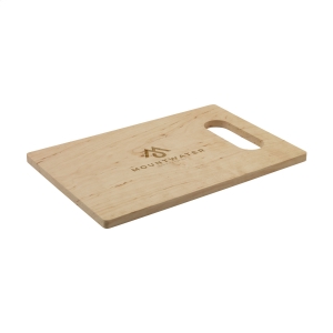 An image of Alder Wood Chopping Board Open Grip