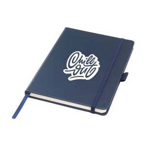 An image of Recycled Pineapple Leather Look Notebook A5  