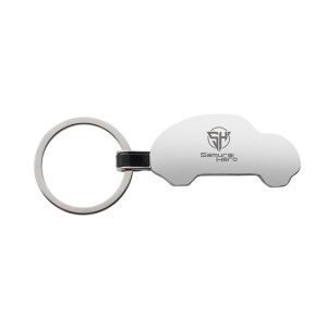 An image of RCS Recycled Zinc Alloy Car Keyring