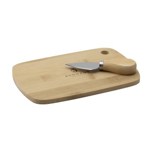 An image of Marketing Bamboo Cheese Platter 2-pcs