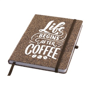 An image of CoffeeGround Cork Paper Notebook A5