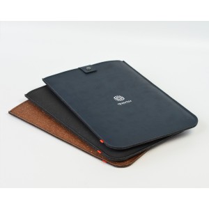 An image of Recycled Leather Laptop Sleeve 14 inch