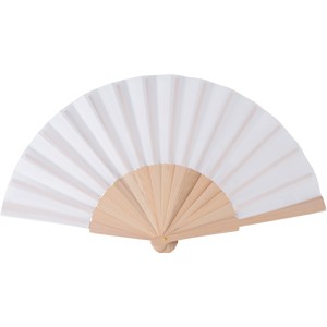 An image of Wood and RPET Hand Fan