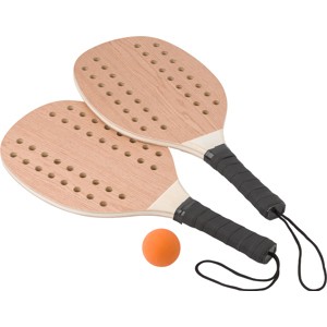 An image of Rosewood Tennis Game Set