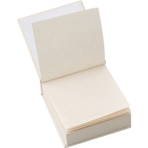 An image of Recycled milk carton note block