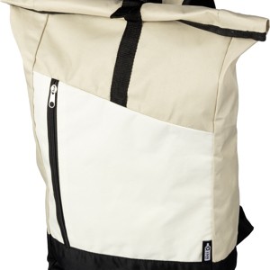 An image of Printed Roll-top rPET Backpack