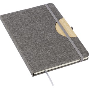 An image of Logo Eco Notebook with Integrated Phone Holder (approx. A5)