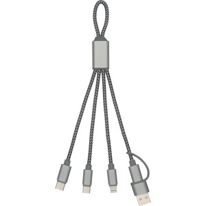 An image of The Trident - BrandCharger RPET charging cable