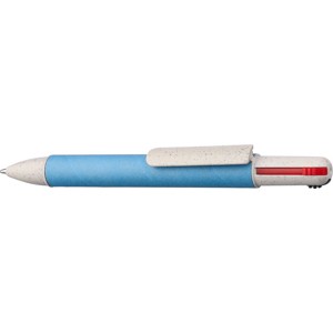 An image of Logo Recycled carton four-colour ballpen