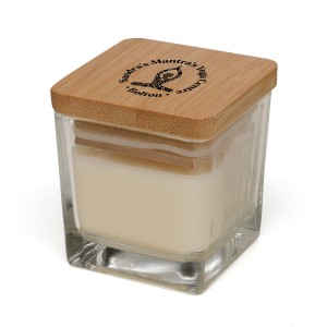 An image of Marketing Serenity Soy Wax Glass Candle
